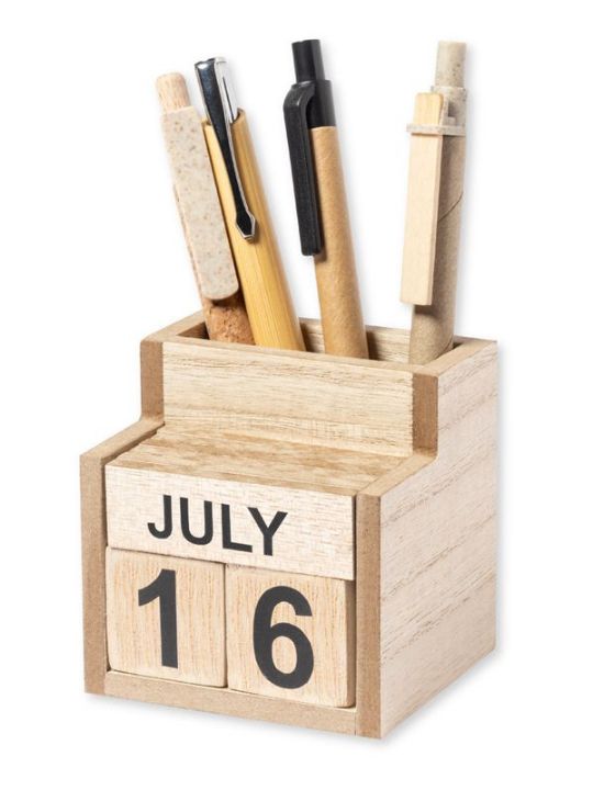 CALENDARIO DA TAVOLO LALLA CON PORTAPENNE